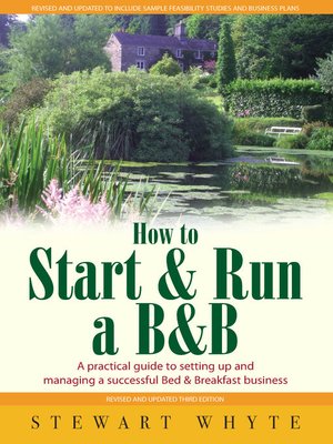 cover image of How to Start & Run a B&B
